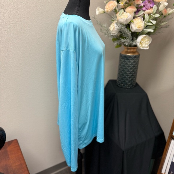 NWT Coleman XX-Large Long Sleeve Graphic Tee “Take A Hike” | Blue Topaz - Picture 5 of 10